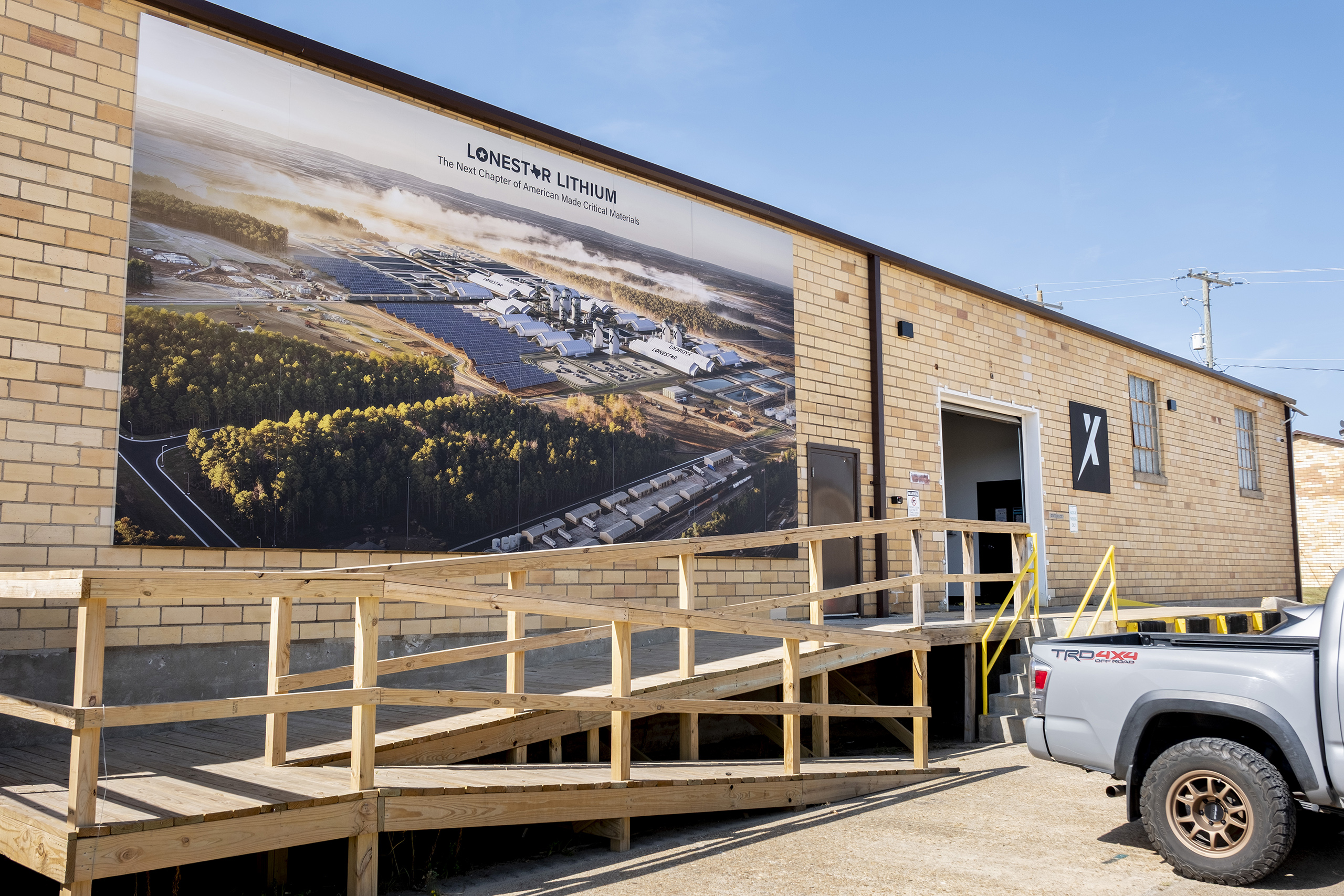 Exterior of Energy X's location in Hooks on Wednesday.